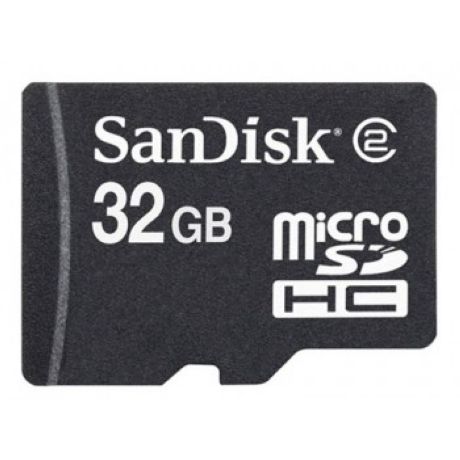 Флеш карта microSDHC 32Gb Class4 Sandisk w o adapter