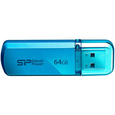 Флеш Диск Silicon Power 64Gb Helios 101  синий