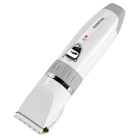 Машинка для стрижки Centek CT-2106 (белый серый)