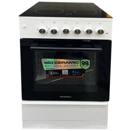 Эл. плита SHIVAKI GC 5410-E СТЕКЛОКЕРАМИКА white