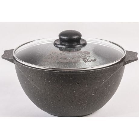 Казан для плова Гранит 5л. а п Black ст кр 55802