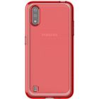 Чехол на заднюю крышку смартфона  Samsung Galaxy A01 (GP-FPA015KDARR)
