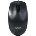 Мышь Logitech M100 черный темно-серый оптическая (1000dpi) USB1.1 (2but)