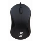 Мышь Oklick 115SR черный оптическая (1000dpi) USB для ноутбука (2but)