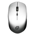 Мышь Oklick 565MW glossy черный серебристый оптическая (1600dpi) беспроводная USB (3but)
