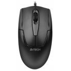 Мышь A4 V-Track Padless OP-540NU черный оптическая (1000dpi) USB (3but)