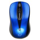 Мышь Oklick 675MW черный синий оптическая (800dpi) беспроводная USB (2but)