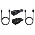 Сетевое зарядное устройство Samsung EP-U3100WBRG (+ автомобильное ЗУ)