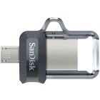 Флеш Диск Sandisk 16Gb Ultra Dual drive черный