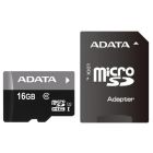 Флеш карта micro SDHC 16GB ADATA CLASS10 16GUICL10-RA1