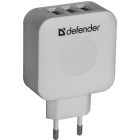 Сетевое зарядное устройство Defender UPA-30,3 порта USB