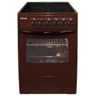 Электрическая  плита  ЛЫСЬВА-EF4002MK00 (ЭПС 402 МС) стеклокерамика (коричневая, классика С)