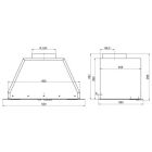 Вытяжка кухонная  ELIKOR Врезной блок 52П-400-ПЗД белый белый Распродажа