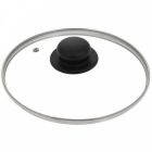 Стеклянная крышка JARKO KC*GTL22110  22см, мет обод, пл ручка, пароотвод